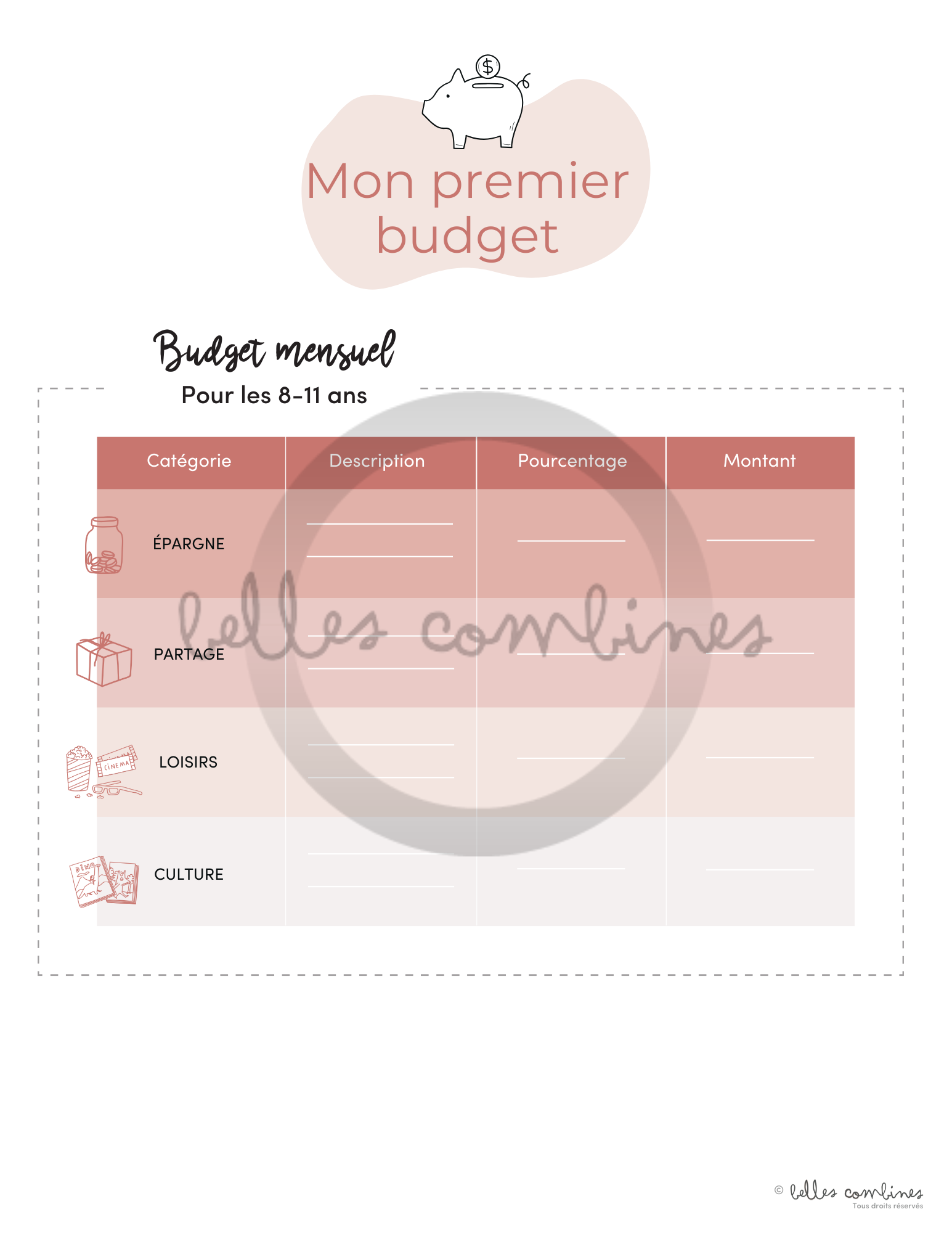 Mon premier budget