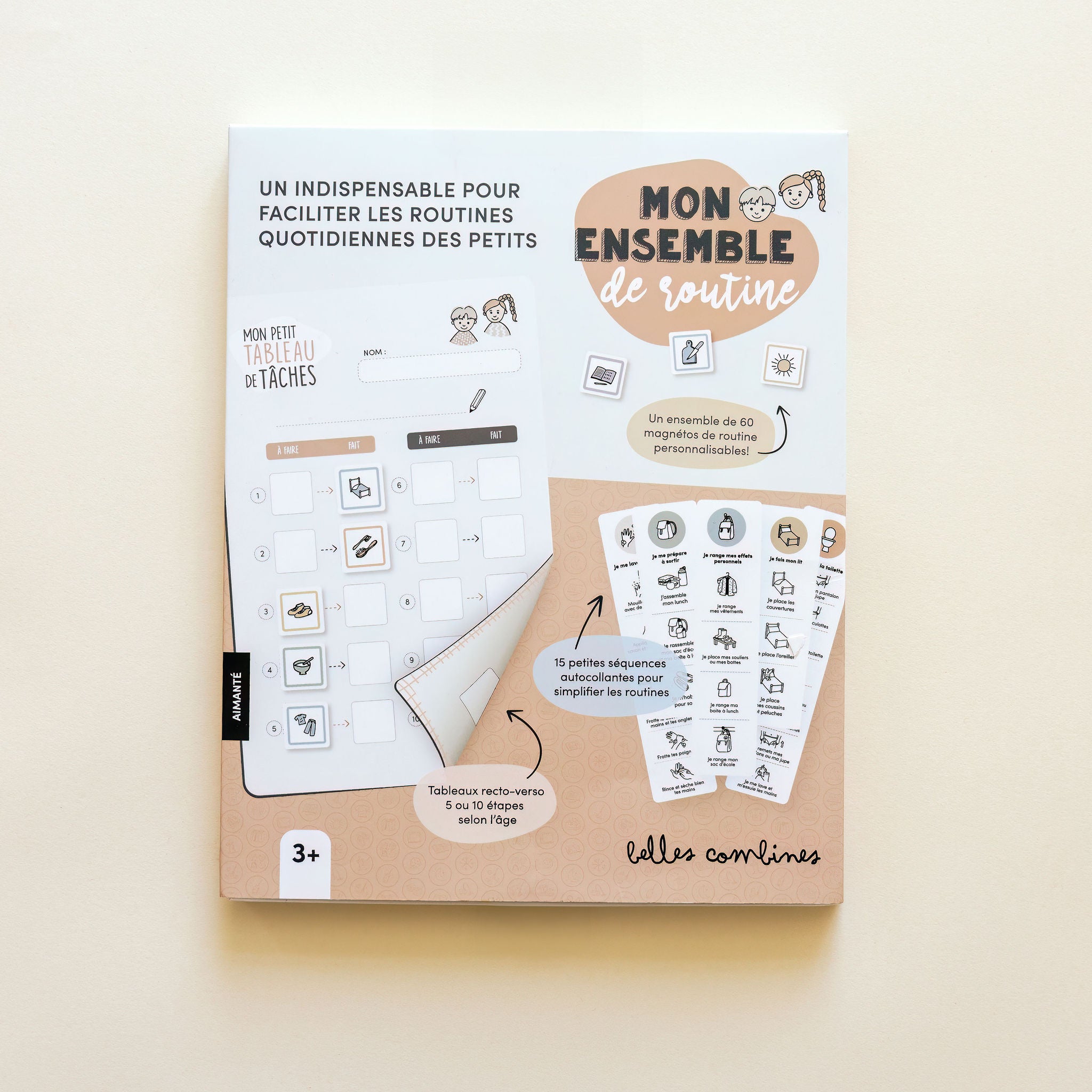 Coffret clés en main - Mon ensemble de routine