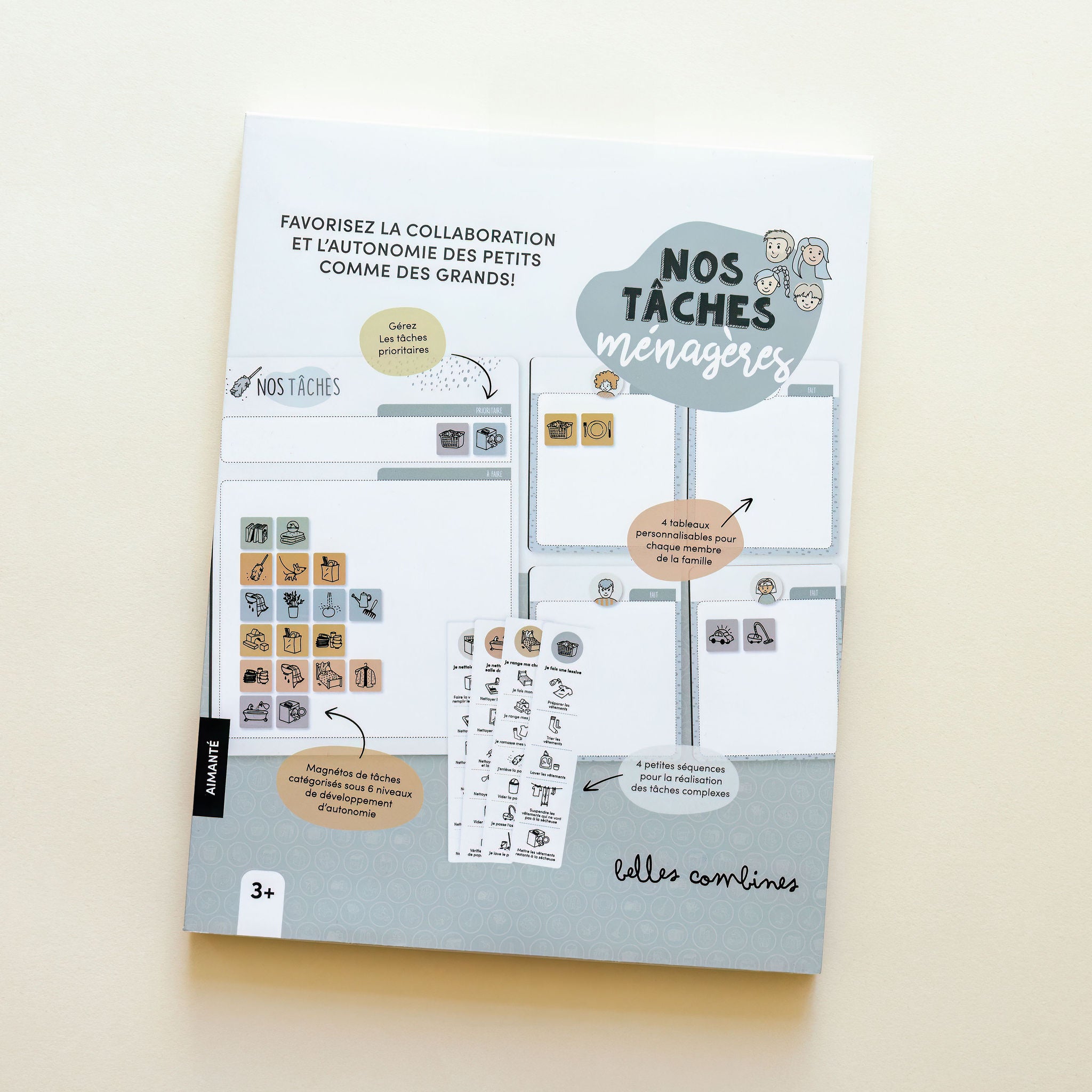 Coffret clés en main - Nos tâches ménagères