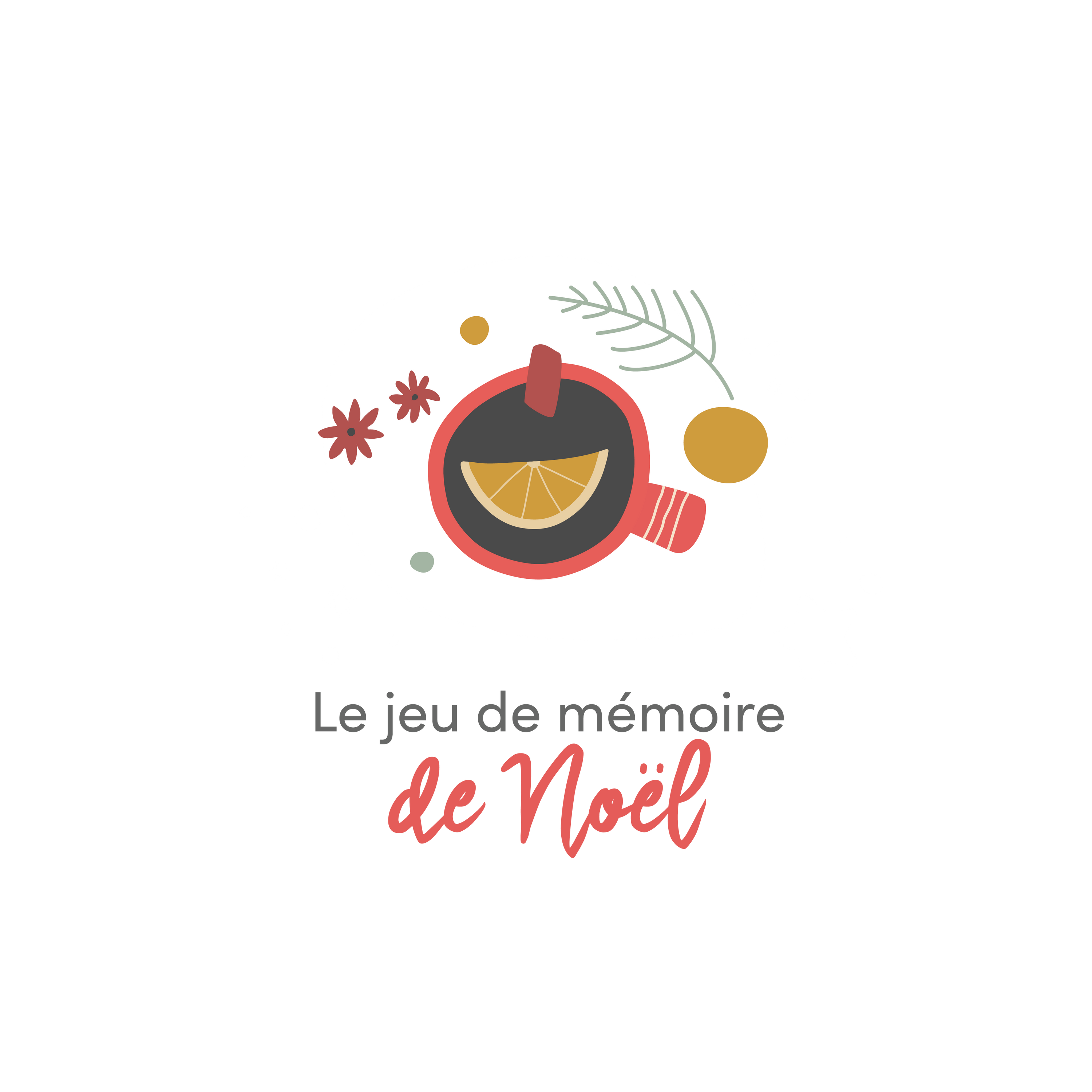 Jeu de mémoire de Noël