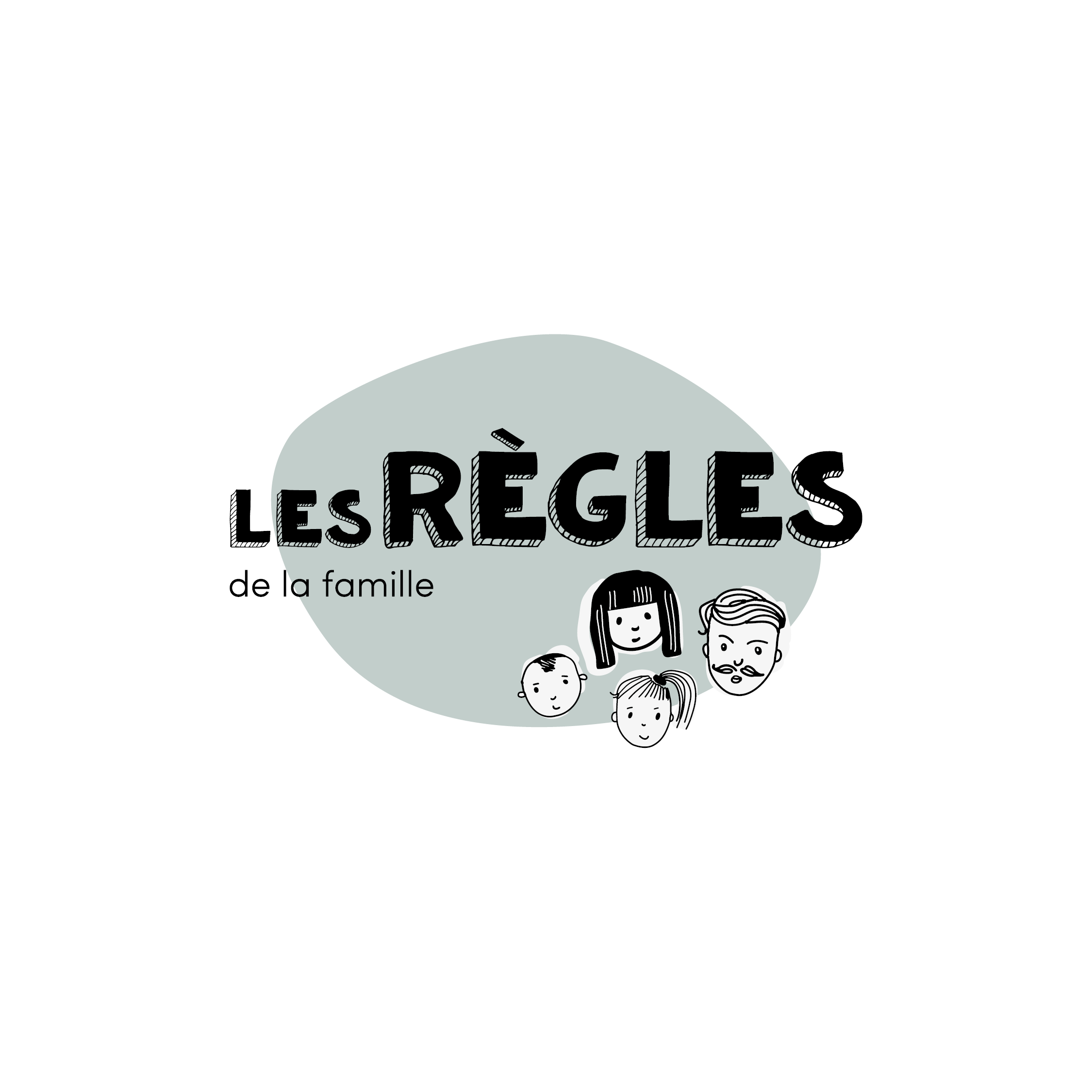 Affiche des règles de la famille à compléter