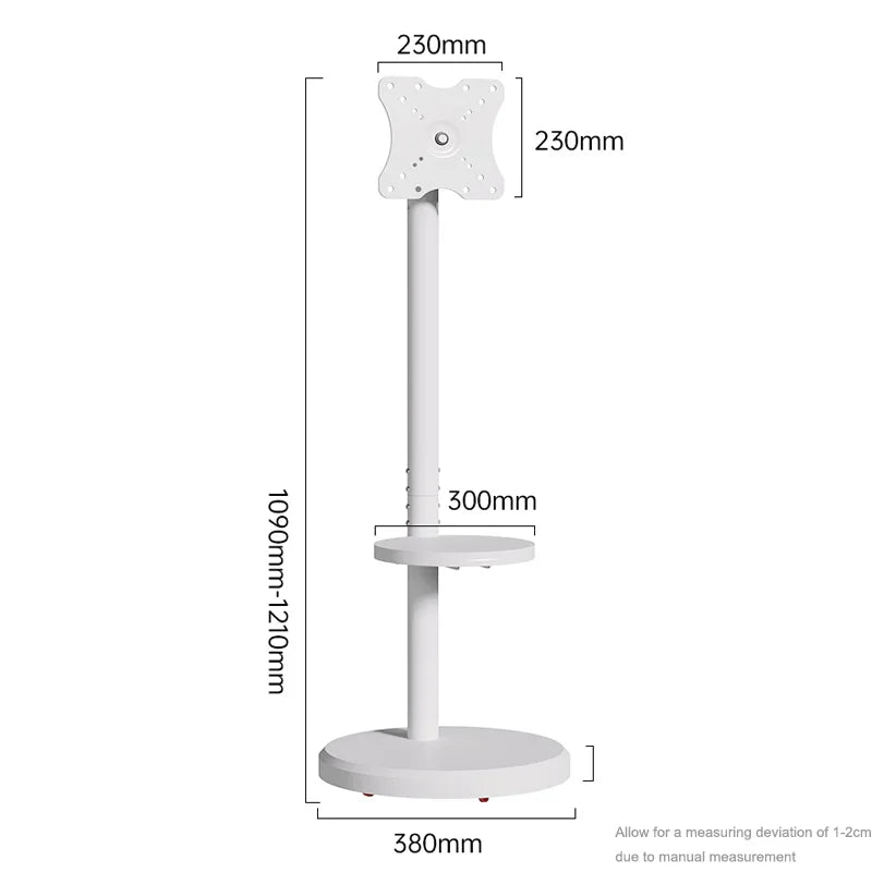 Support mobile sur roulettes pour Octave Station, orientable (portrait/paysage), disponible avec tablette,