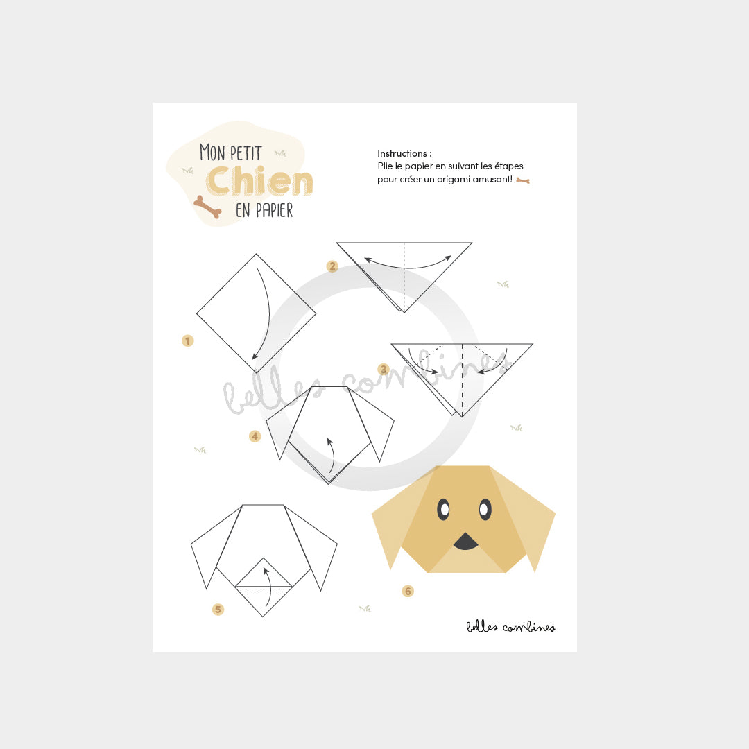 Mes petits animaux en papier