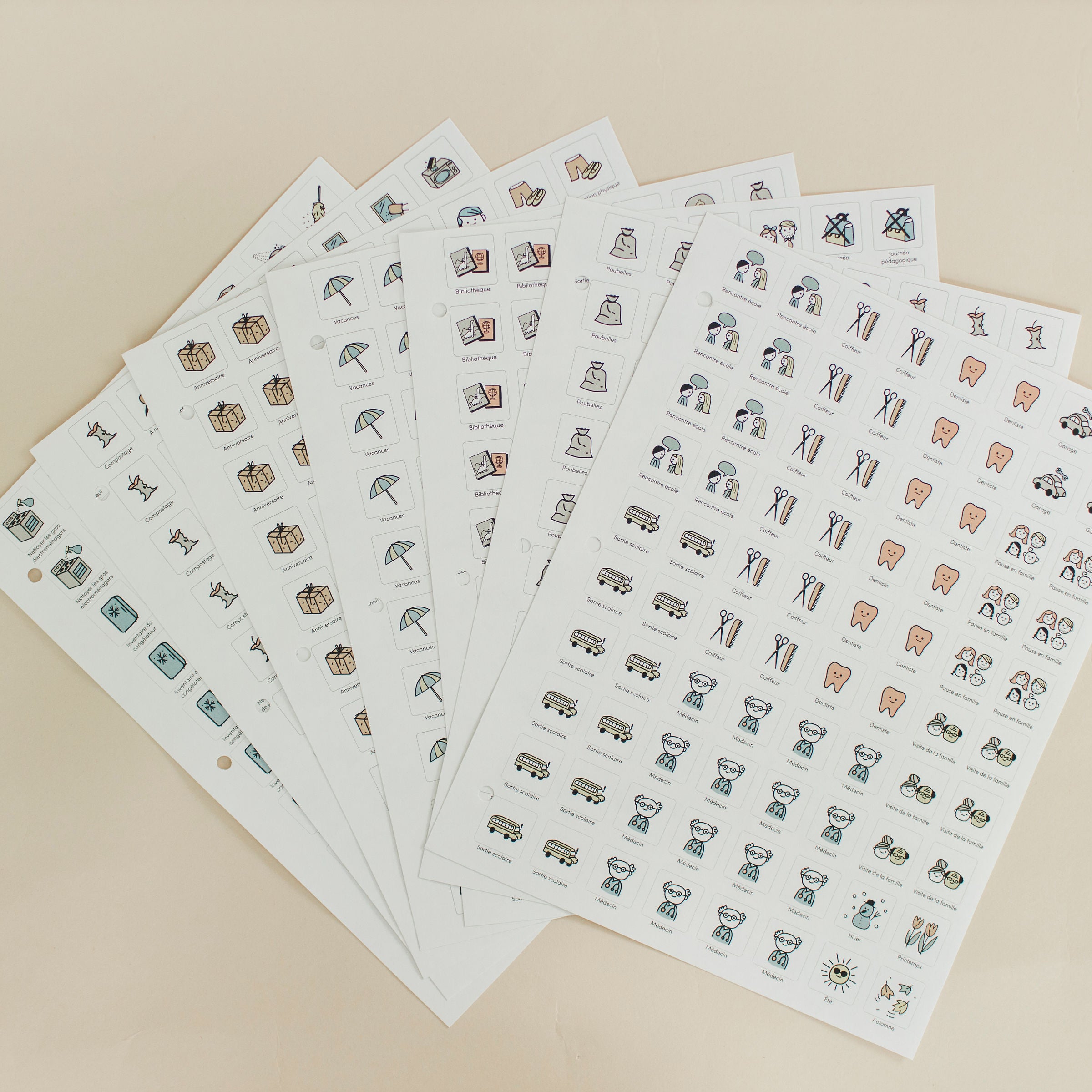 Stickers - I organize my family life