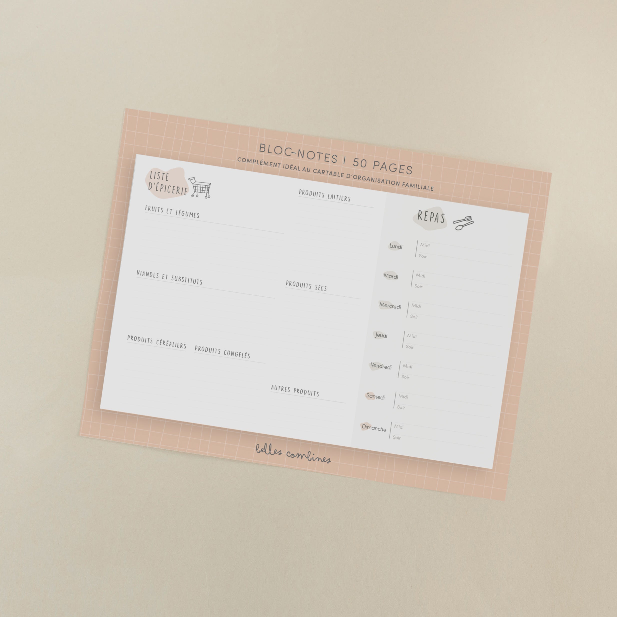 Bloc-notes Ma liste d&