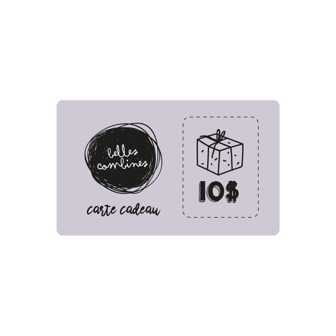 Carte-cadeau 10$