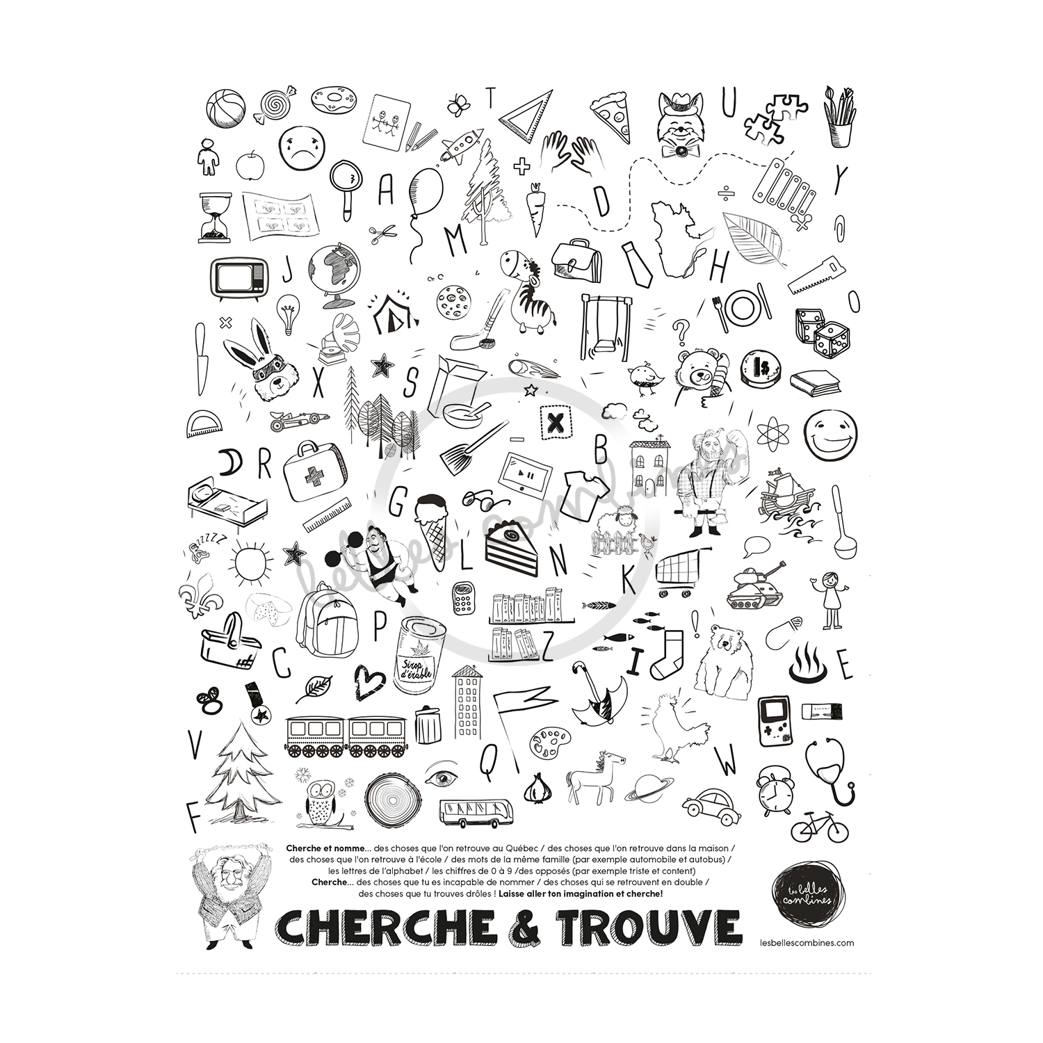 Aperçu du Cherche et trouve Les Belles Combines