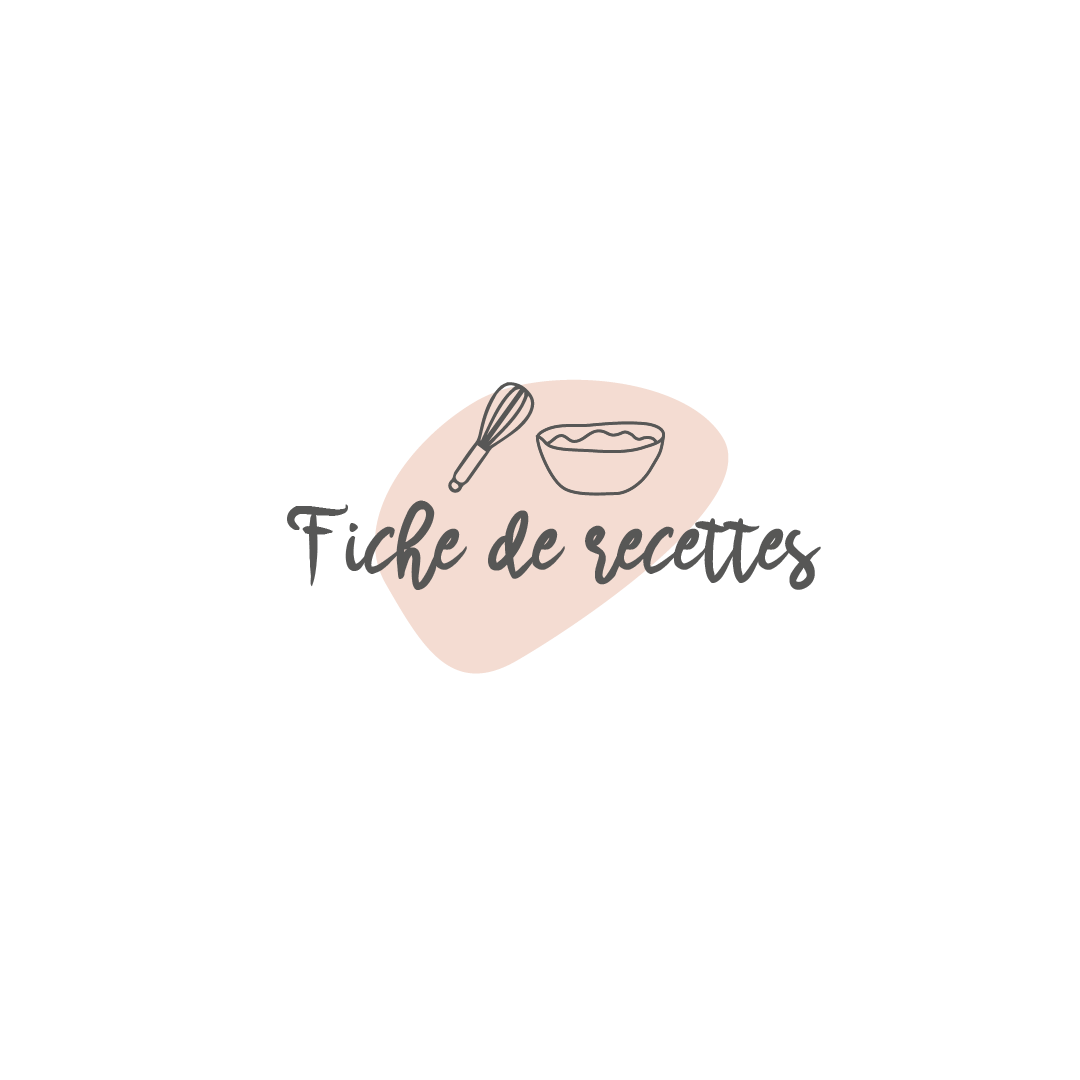 Fiche de recette