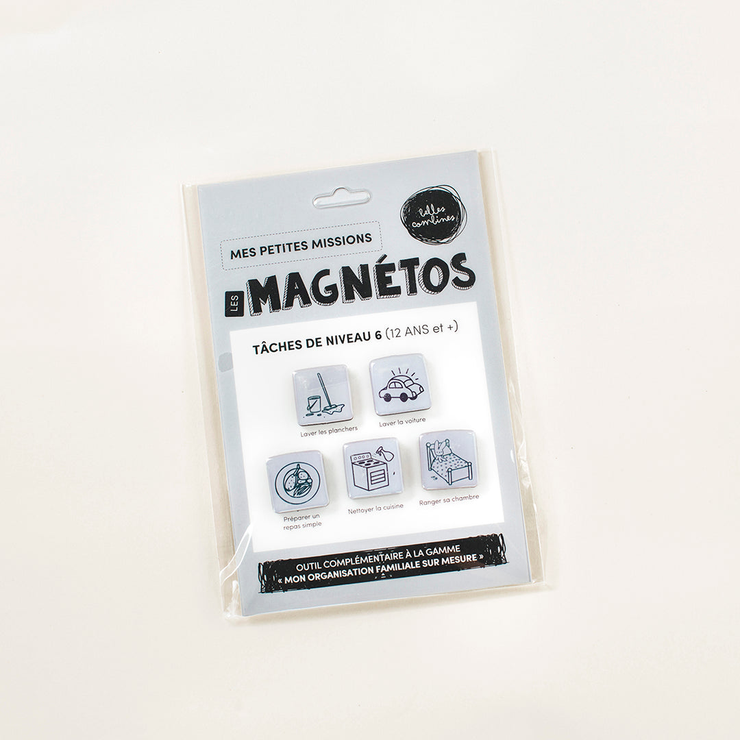 Magnet / Organiser et répartir des tâches ménagères à la maison