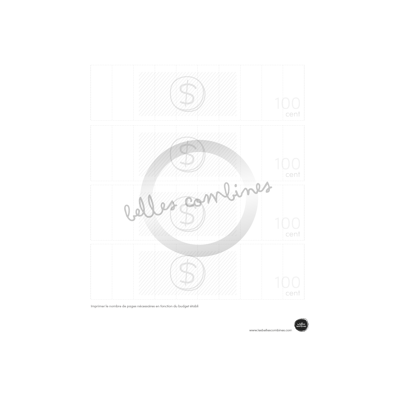 Our budget for spring break