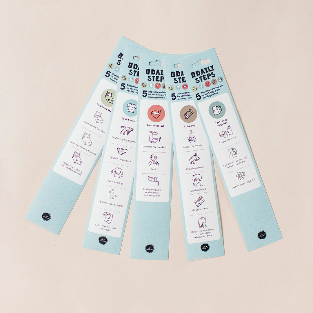 English version of morning routine sequences by Les Belles Combines