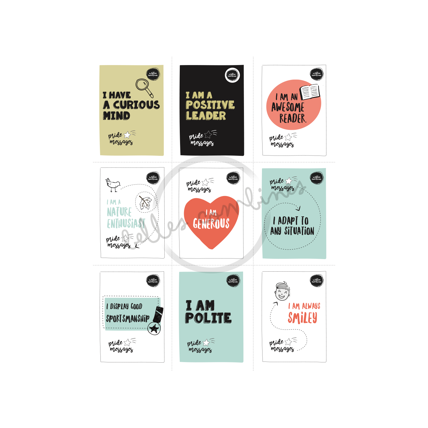 English version of the proud tickets to print made by Les Belles Combines
