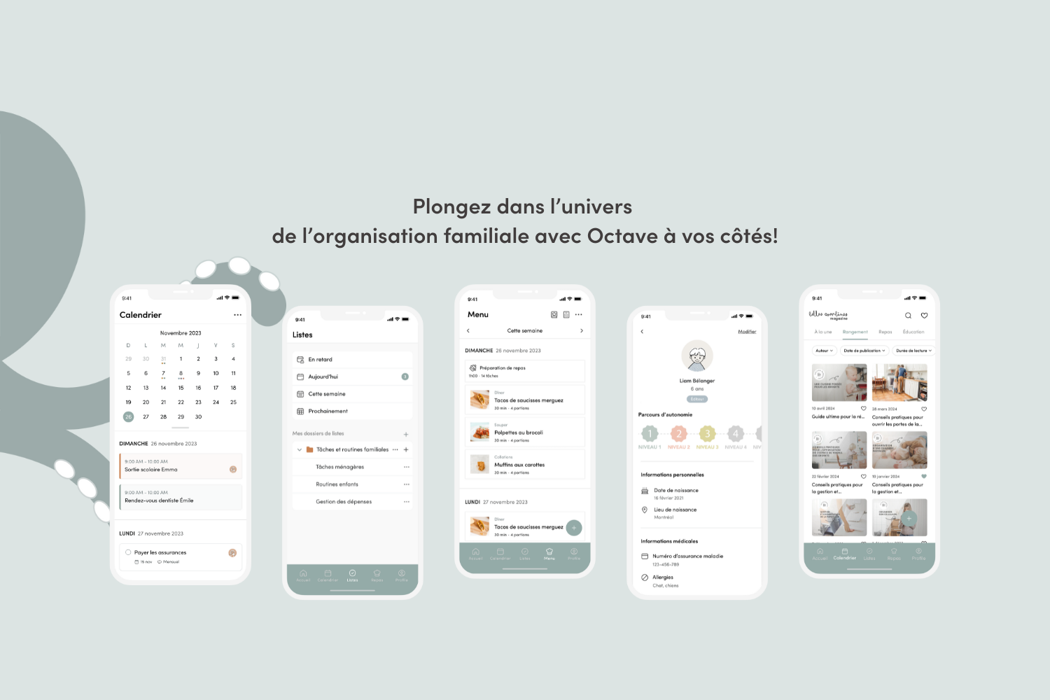 Octave App : La révolution de l'organisation familiale arrive le 17 juillet !