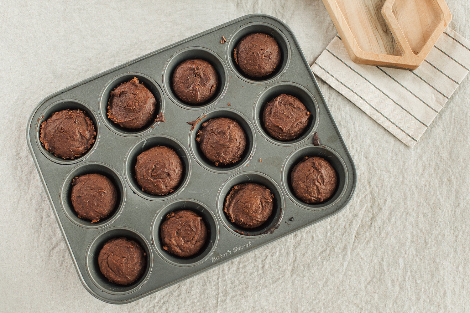 Muffins nourrissants style brownies