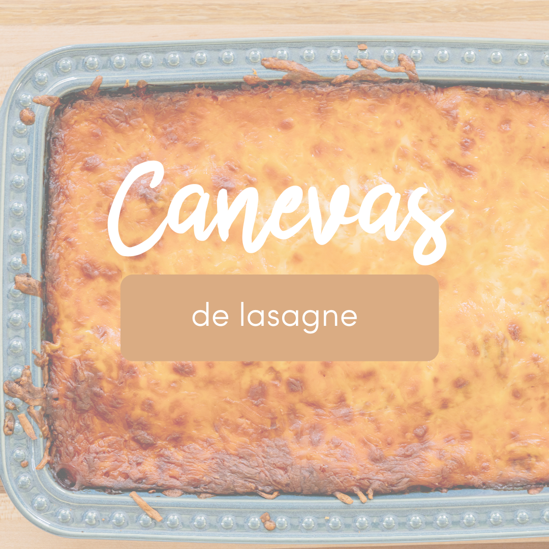 Canevas de lasagne