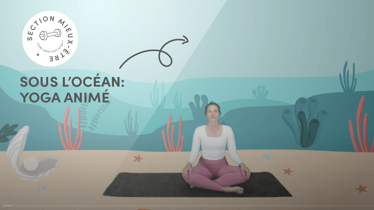 Yoga animé 2 - Sous l'océan