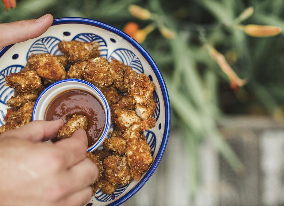 Coconut Chicken Nuggets Belles Combines