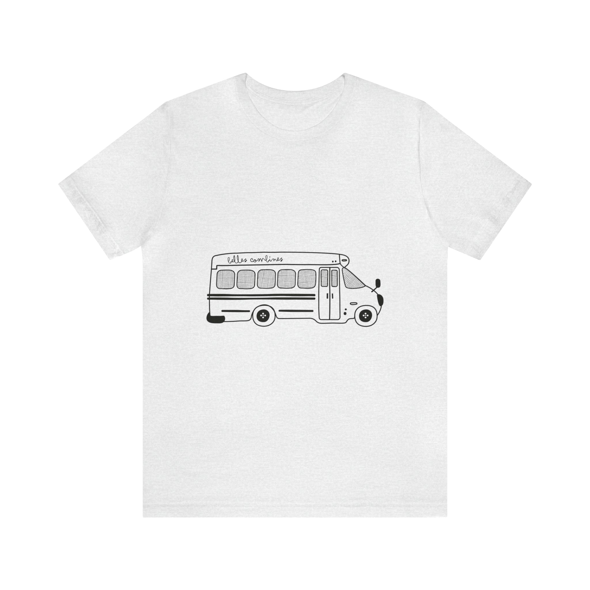 T-shirt Adulte Unisexe - Autobus Belles Combines