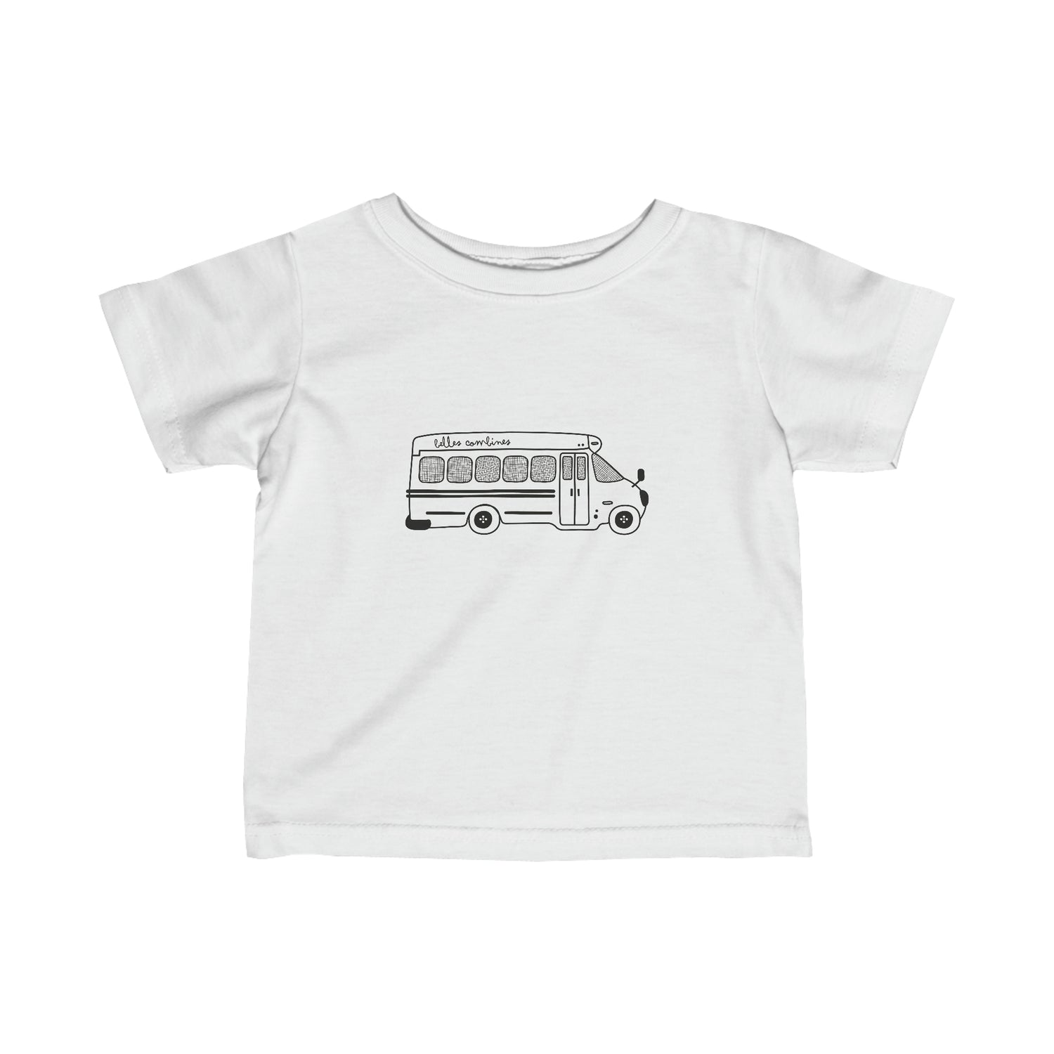 T-shirt pour bébé - Autobus Belles Combines