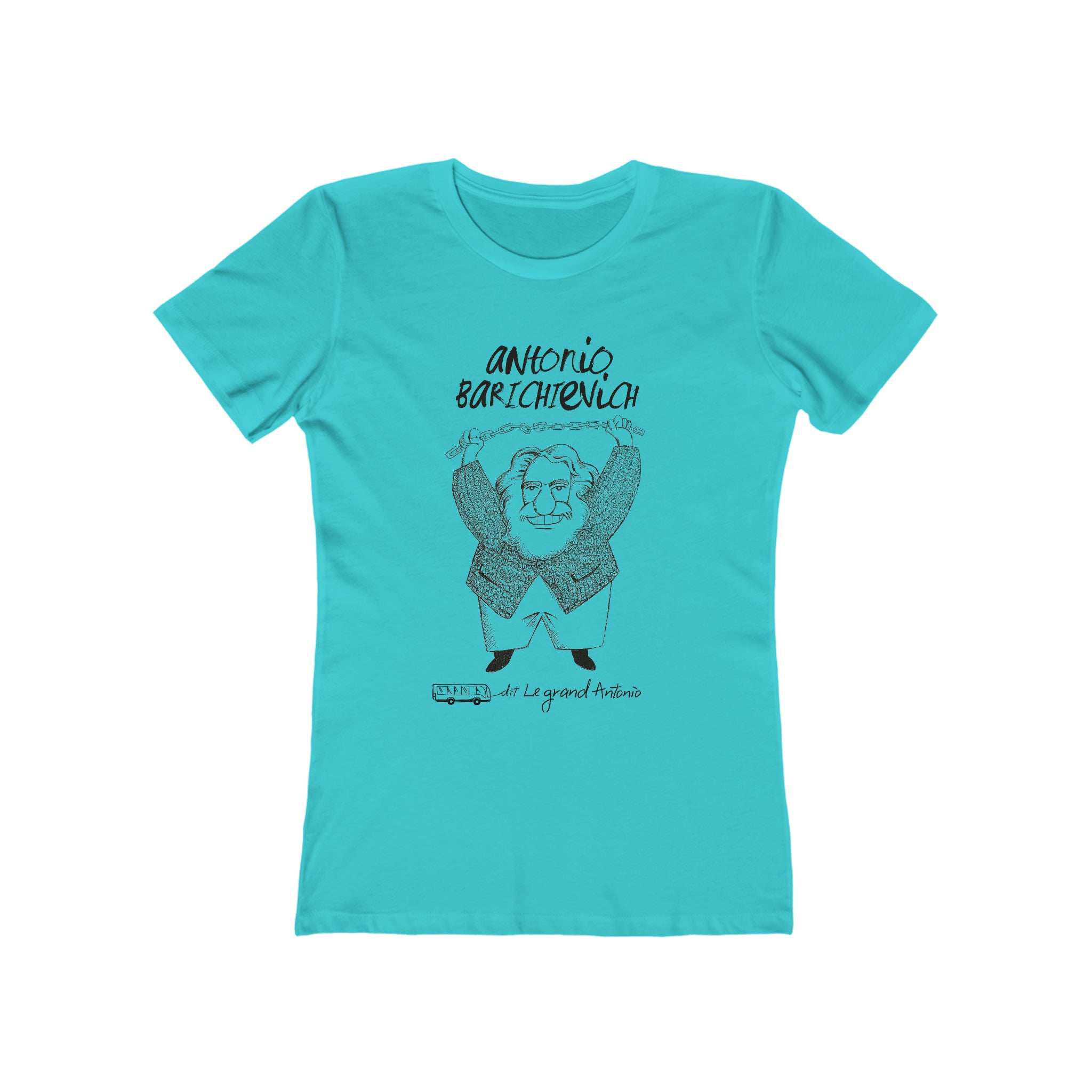 The Boyfriend Tee pour femmes de Next Level Apparel - Le grand Antonio