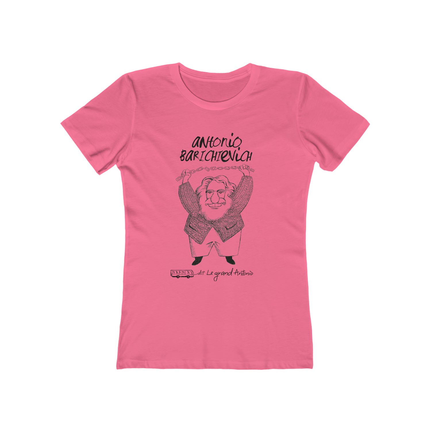 The Boyfriend Tee pour femmes de Next Level Apparel - Le grand Antonio