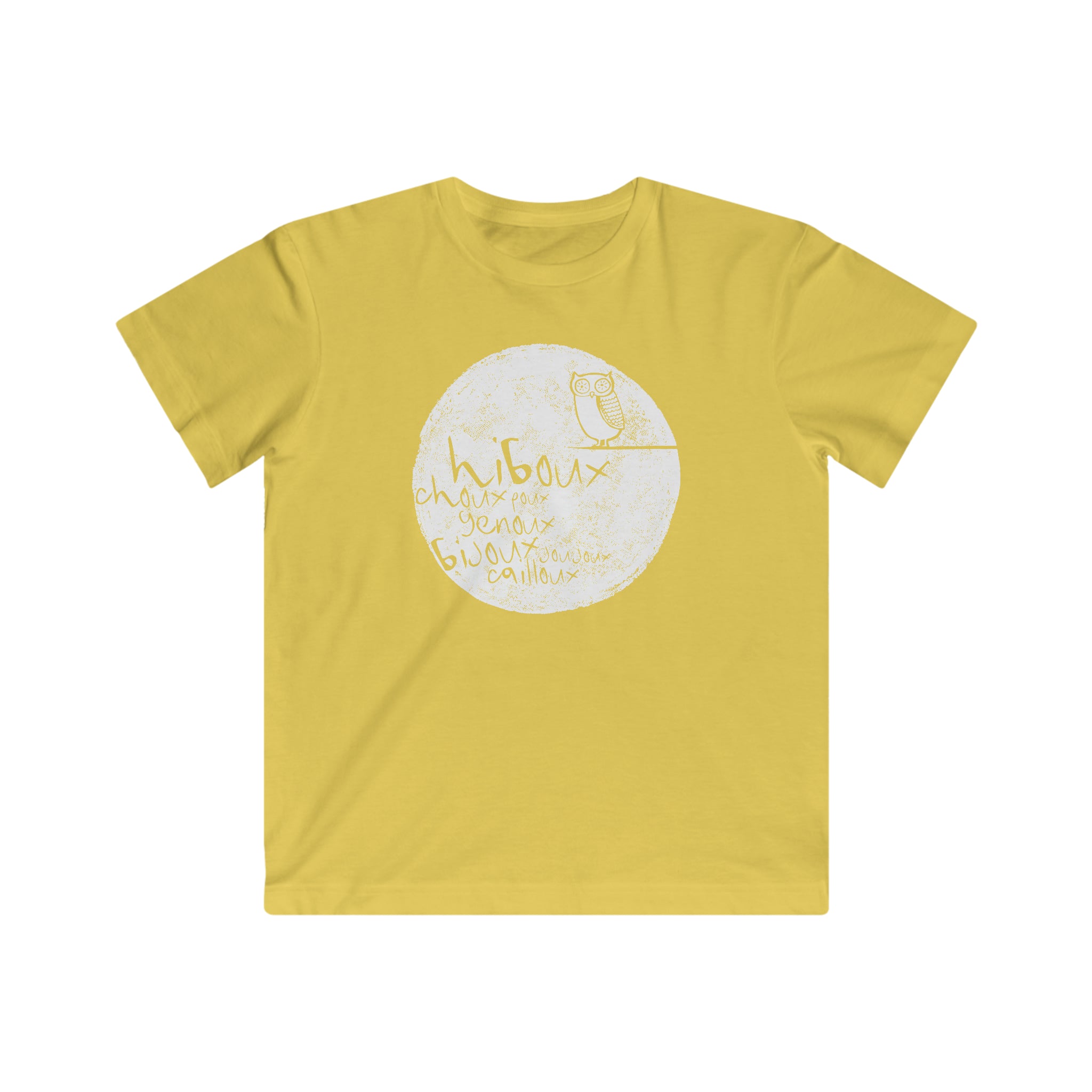 T-shirt pour enfant - Hiboux, choux, genoux