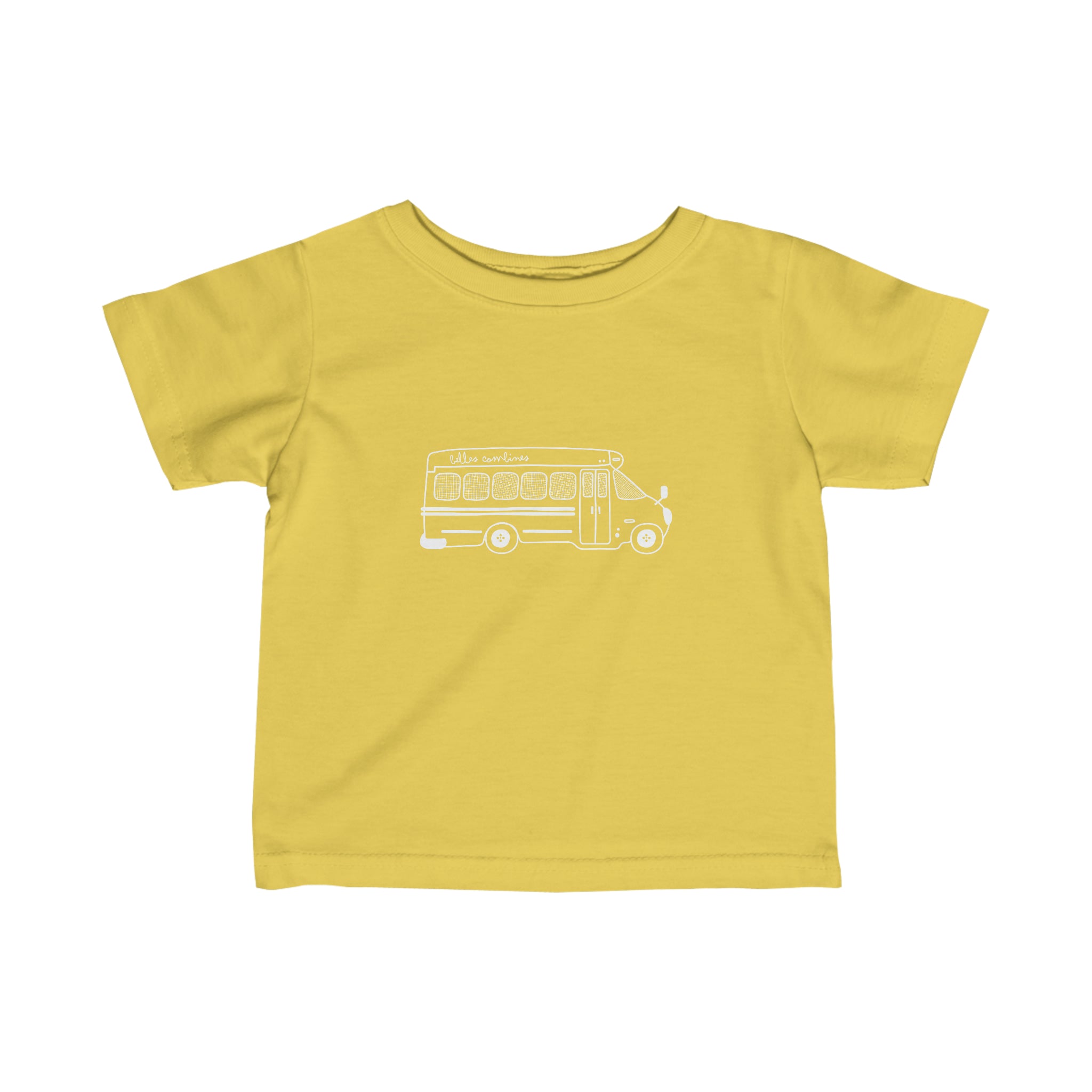 T-shirt pour bébé - Autobus Belles Combines