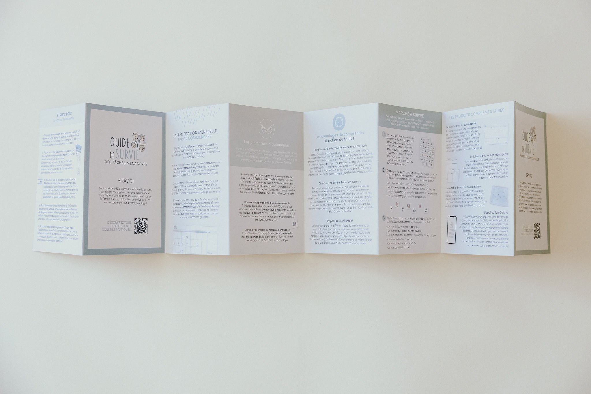 Coffret clés en main - Notre planification mensuelle