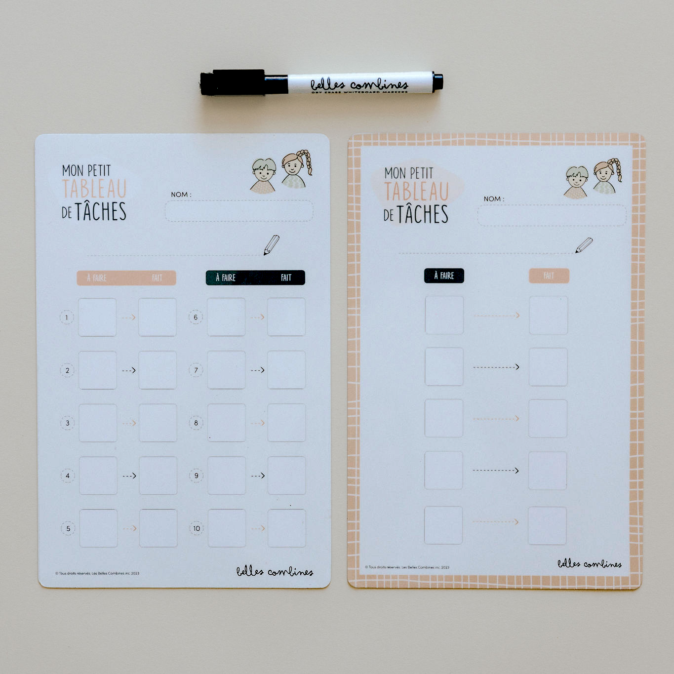 Coffret clés en main - Mon ensemble de routine