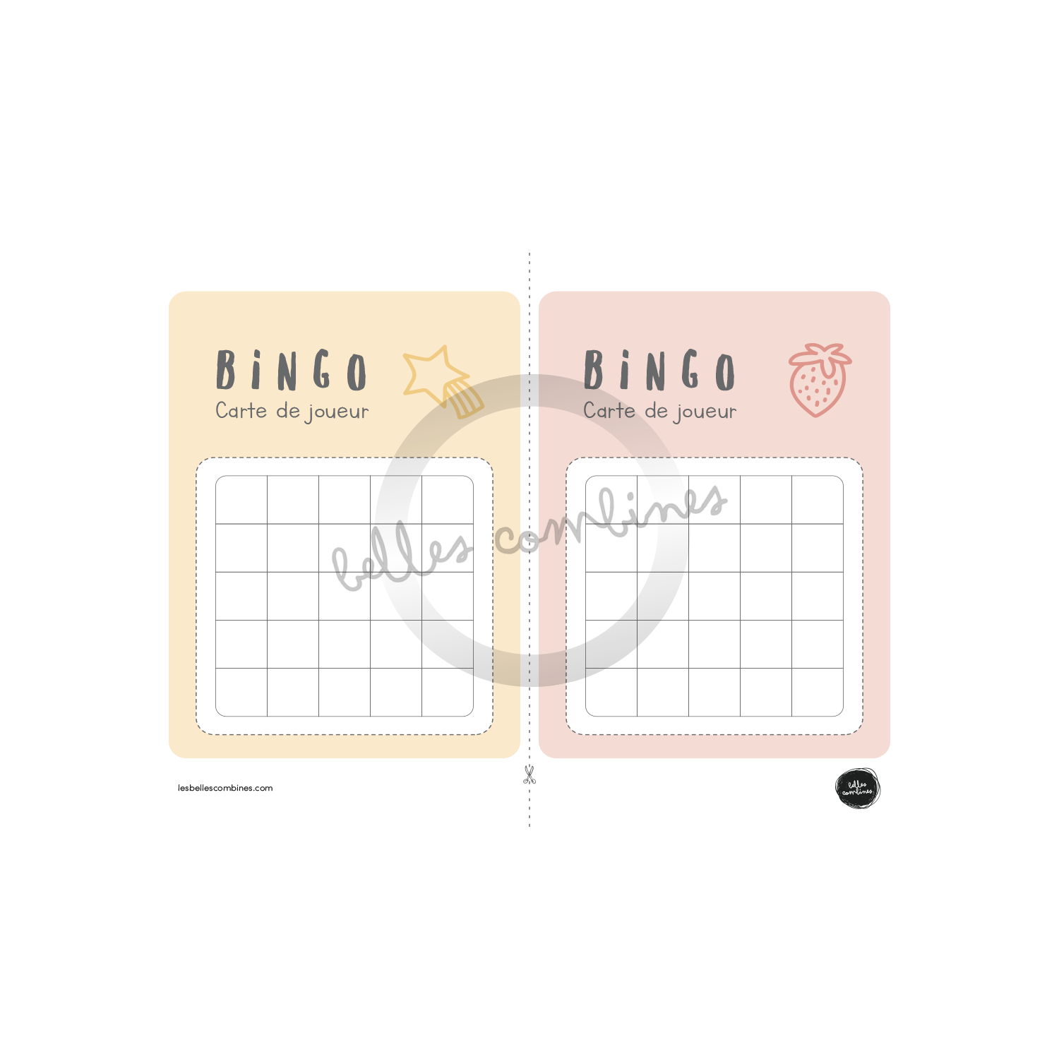 Crée ton jeu de bingo