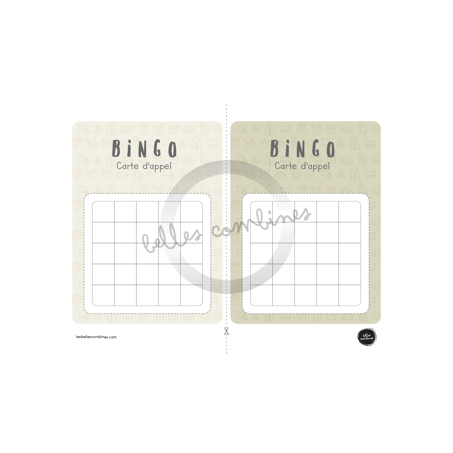 Crée ton jeu de bingo