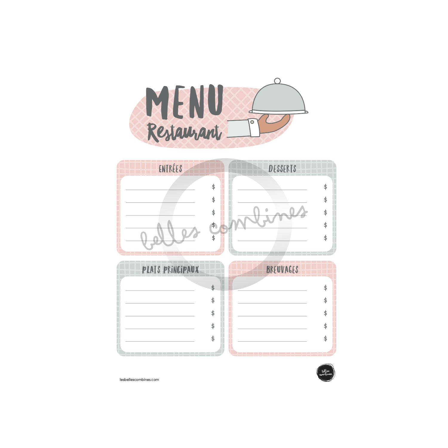 Jeu du restaurant
