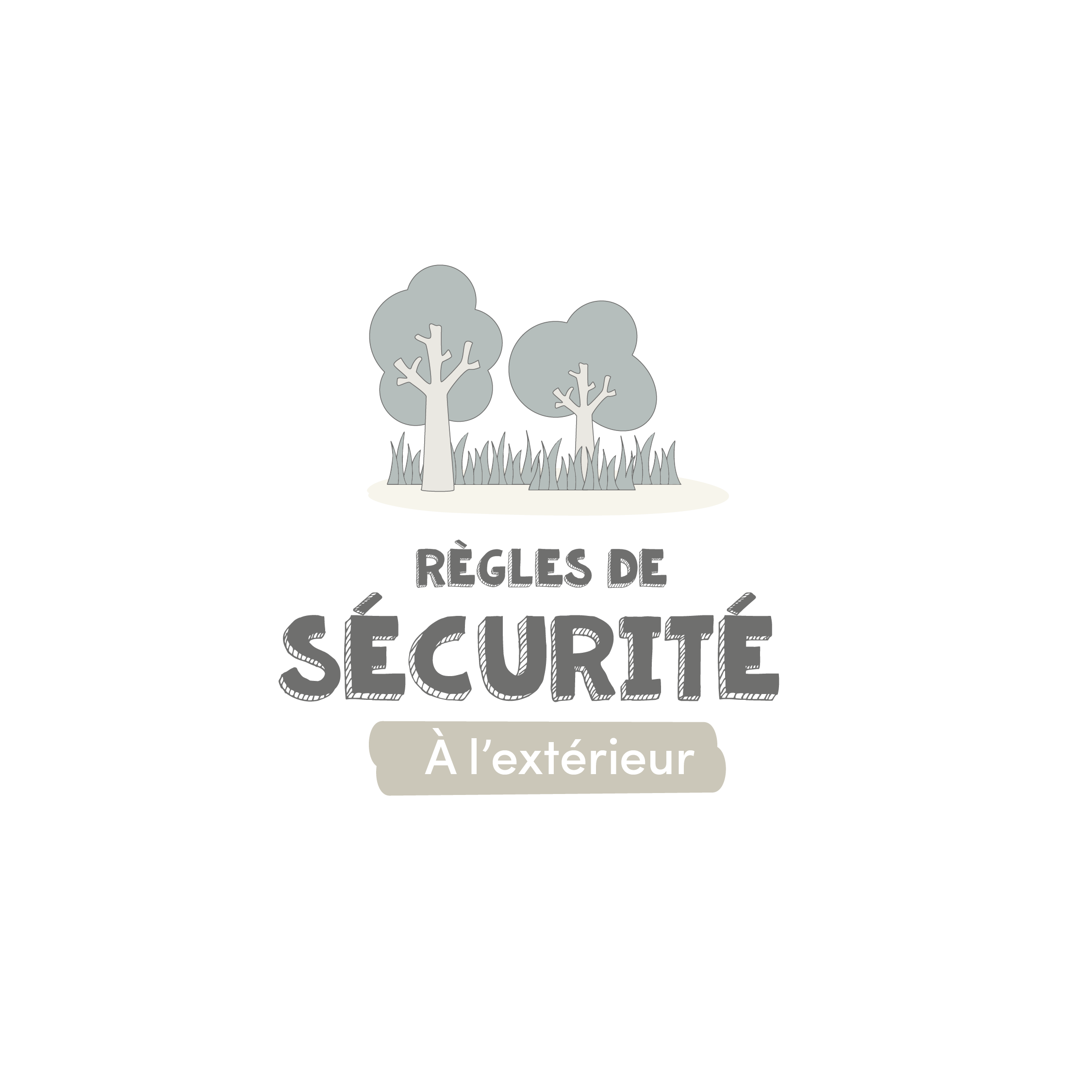 Affiche des règles de sécurité À l&
