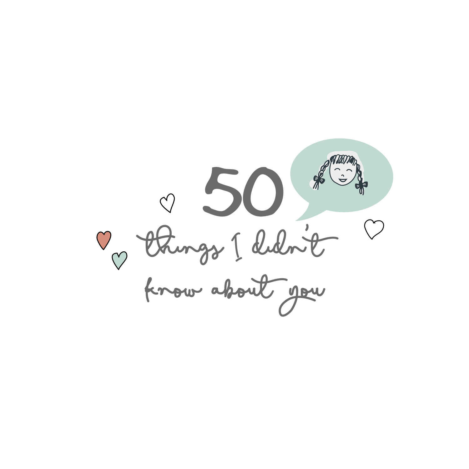 English version of the logo of 50 things I didn&