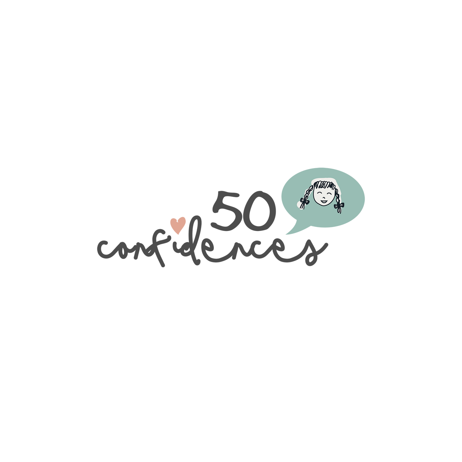 Version française du logo de la petite combine 50 confidences Les Belles Combines