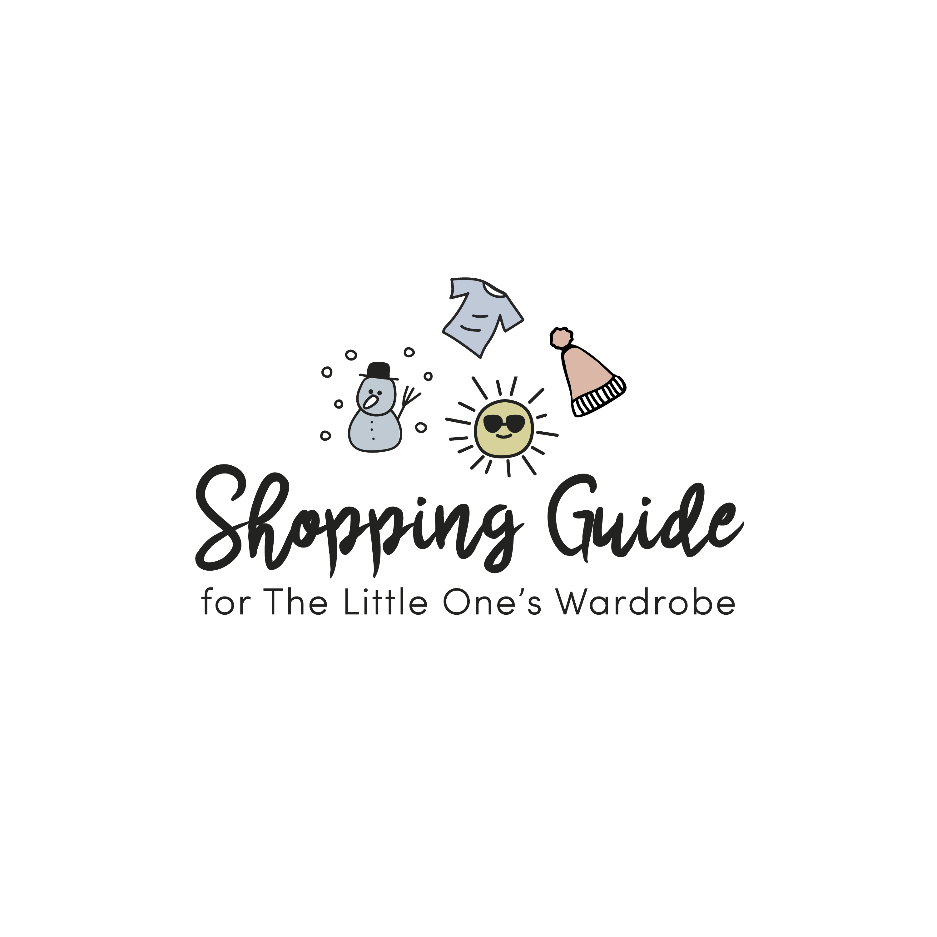 English version of the logo of the shopping guide for the little one&