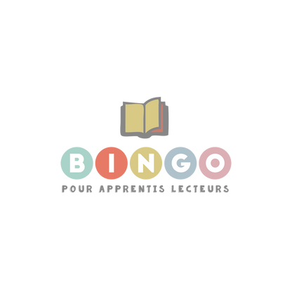 Version française du logo du bingo pour apprentis lecteurs Les Belles Combines