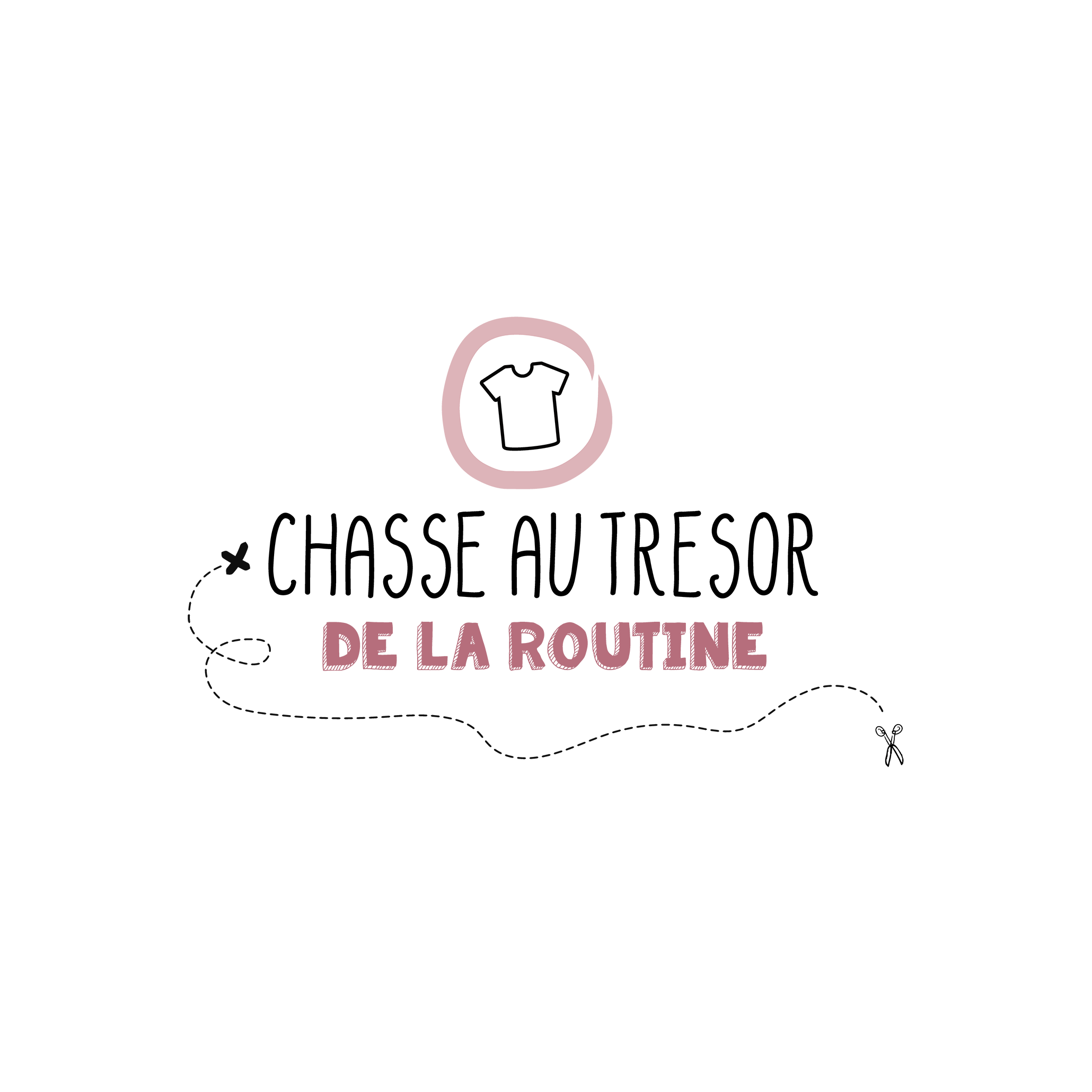 Version française du logo de la chasse au trésor de la routine Les Belles Combines
