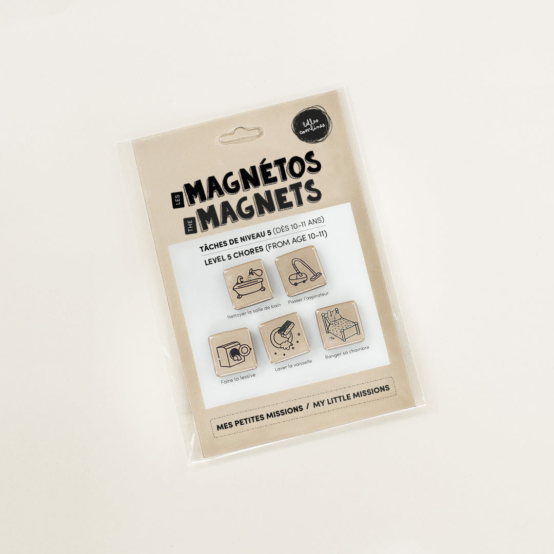 Les Magnétos Petites missions - Tâches de niveau 5 (10-11 ans)