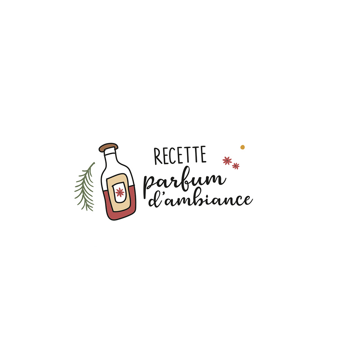 Version française du logo de la recette parfum d&