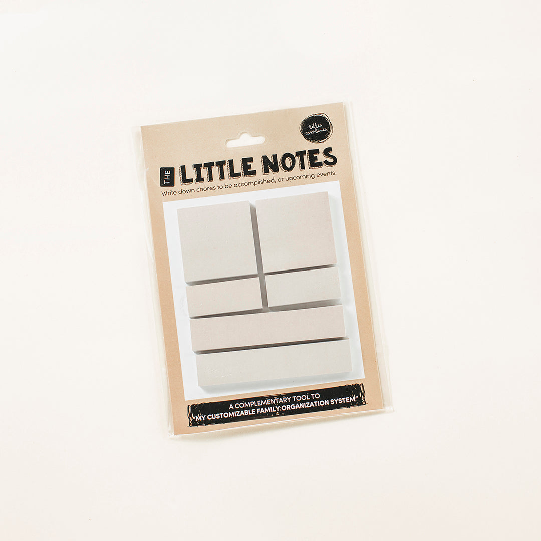 English version of the caramel sticky little notes by Les Belles Combines