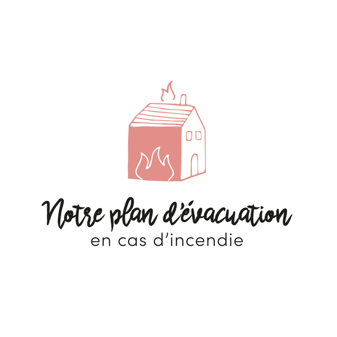 Version française du logo de la petite combine à imprimer Notre plan d&