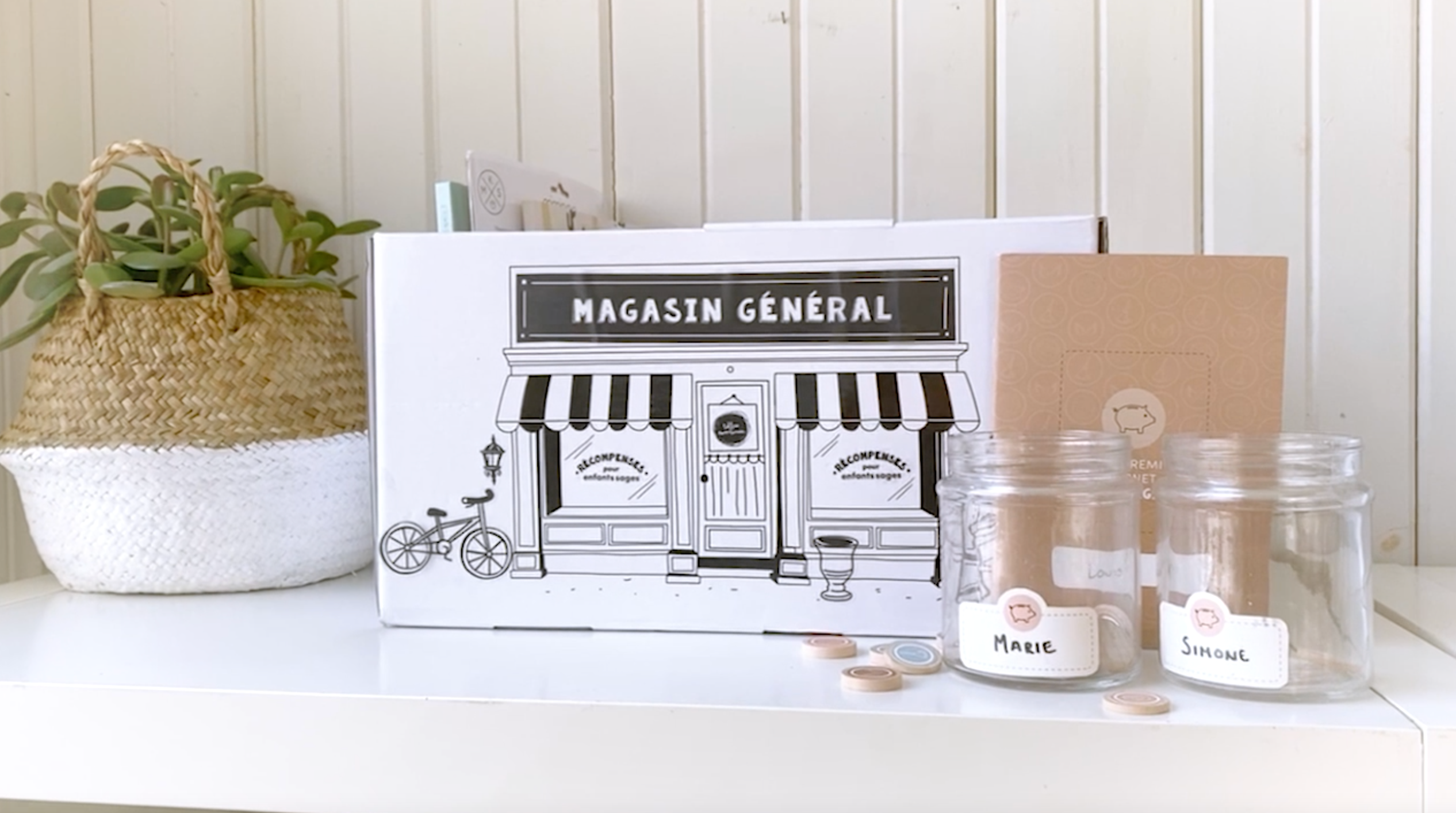 version française Vidéo explicatif du magasin général, système de motivation par Les Belles Combines
